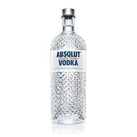 Absolut Plain Vodka "Glimmer" Limited Edition 1 Litre Bottle