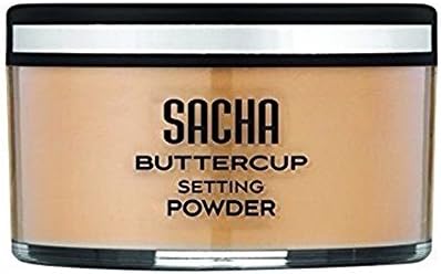 SACHA Buttercup Setting Powder - Finely Milled and Flash Friendly - 1 OZ