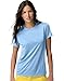 Hanes Women's Cool DRI T-Shirt, Light Blue, Size Large
