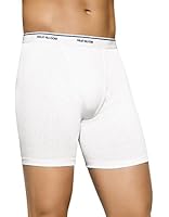 NEW Fruit of the Loom Men's 4pk Classic White Boxer Briefs