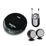Buy Coby CXCD2234 Personal CD Player with Pocket AM FM Radio and Stereo Speaker System (Black) 