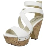 Michael Antonio Womens Globe Wedge Sandal