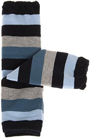 Leshino Baby & Toddler Leg Warmers Socks(Blue Stripe)