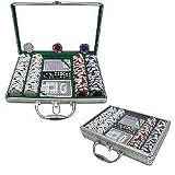 Review Stacks and Stacks  / 200 Royal Suited Poker Chips - Clear Cover Aluminum Case (Multicolored) (4