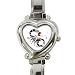Heart Italian Charm Watch of Tribal Scorpion
