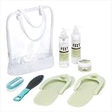 6 Pc Home Foot Spa Essentials Treatment Care Set W Bag