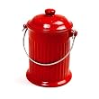 Norpro Red Ceramic Compost Keeper