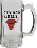 Chicago Bulls Logo Glass Tankard