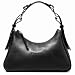 Dooney Bourke Pebble Leather Large Hobo Shoulder Bag Black