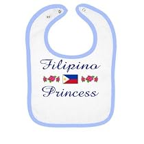 Filipino Princess Flag Infants Bib