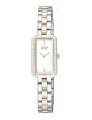 Citizen Womens EG2784-58A Eco-Drive Silhouette Crystal Watch