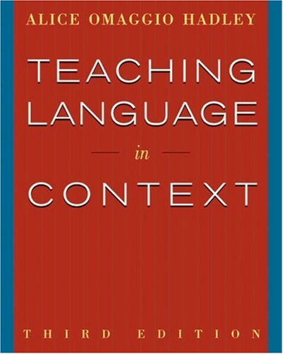 Teaching Language In Context