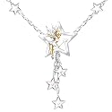 Disney's Tinker Bell Wishes Engraved Crystal Star Necklace: Tinker Bell Jewelry