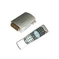 Micro M25SC Stick digitaler Satelliten-Receiver (SCART, 230/12V) silber