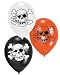 6 Stück LUFTBALLONS - JOLLY ROGER -