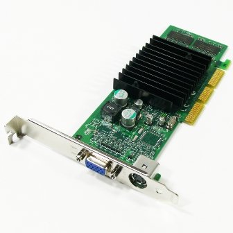 64MB IBM nVIDIA GeForce4 MX AGP VGA TV/out 49P4692