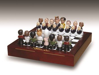 Political Chess Set Hantell R Smithers