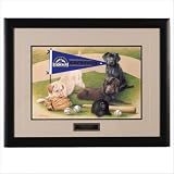 MLB Colorado Rockies Jim Killen Signature Black Framed Print