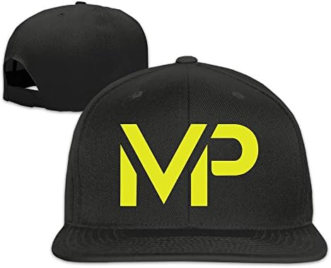 Michael Phelps Logo Flat Brim Baseball Cap Black