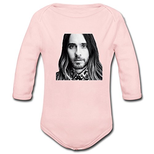 Bear and rabbit Jared Leto Baby bodysuit romper short sleeve shirt Pink