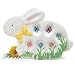 Easter Bunny Egg Plate