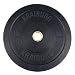 15 KG Solid Rubber Weight Plate Black