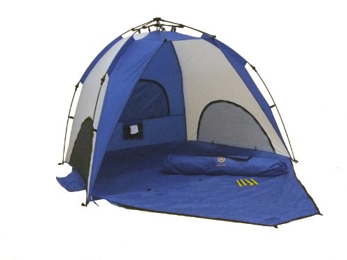 Genji Sports One-Step Instant Push Up Hexagon Beach Tent (Tall)