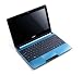 Acer Aspire One D270 - Ordenador port�til 10.1 pulgadas (atom n2600, 1 GB de RAM, 1.6 GHz, 320 GB, Windows 7 Starter Edition) - Teclado QWERTY espa�ol