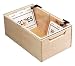 Clear Solutions Maple Recipe Box Large