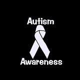 Autism Awareness Car Window Decal Sticker White 5"