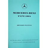1960 Mercedes Benz 190 B Owners Manual 