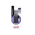 uni-ball Jetstream Retractable SXN210 Rollerball Black 3 piece blisterpack