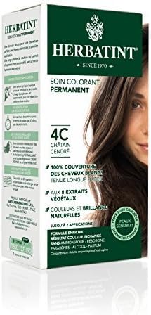 Herbatint 4C Ash Chestnut Hair Color (1Xkit) by Herbatint (Antica Herbavita)