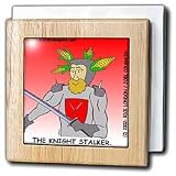 Knight Stalker - 6 Inch Tile Napkin Holder