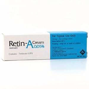 Retinol Vitamin-a Retin-A *Brand Cream : 0.05% - 20g