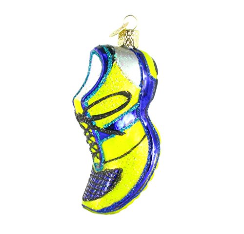 Old World Christmas Running Shoe Glass Ornament