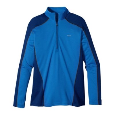 Patagonia Herren Langarmshirt Midweight Zip-Nec, lagoon, EU S / US XS Preisvergleich