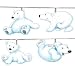 POLAR BEAR party STRING LIGHTS indoor outdoor garland