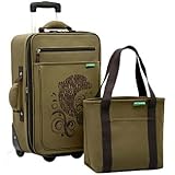 Travelers Choice Discount Luggage and Sets Eco-Traveler 2-Piece Carry-On Set