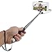 Selfie Stick, HAWEEL® Mini Multifunction Wired Extendable Handheld Selfie Stick Monopod for iOS & Android Phone / GoPro Camera, Max,Black