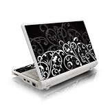 B&W Fleur Design Asus Eee PC 1000 Skin Decal Protective Sticker