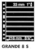 Lighthouse GRANDE 8S Stamp Stock Pages- 5 Pages