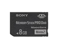 Sony - MSMT8GN - Carte mémoire - Memory Stick Duo Pro - 8 Go
