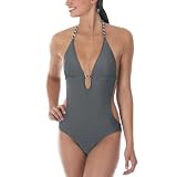 Xhilaration Chain 1-pc. Swimwear - Gray