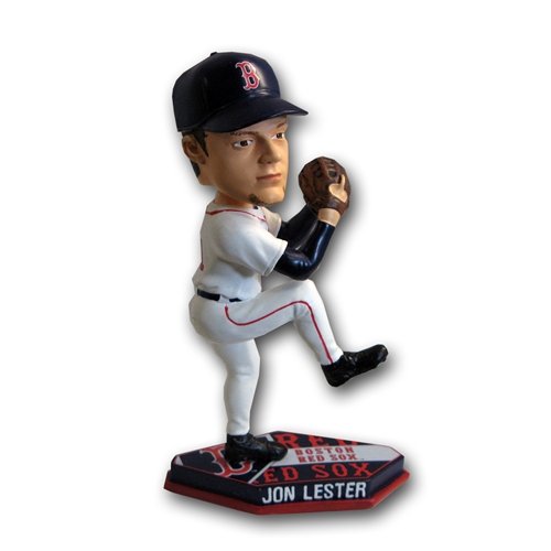 2011 Forever MLB Plate Base Bobblehead - Boston Red Sox - Jon Lester