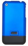 KingCase iPhone 1G 2G (Original iPhone) Rubberized Slider Case (Royal Blue) 4GB, 8GB, 16GB