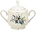 Lenox Winter Greetings Sugar Bowl, Ivory, Gold