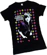 Justin Bieber Cross Crop Sleeve Fitted Juniors T-Shirt