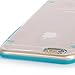 6 Case, iPhone 6 Case, SGM (TM) [Slim Hybrid] Case for iphone 6 4.7 [Clear Case] - iPhone 6 Bumper Case - With SGM (TM) Microfiber Cleaning Cloth (Blue)