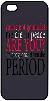 Supernatural Quotes Design Case Cover for iPhone SE &amp; iPhone 5 &amp; iPhone 5S Hard Cases With Best Plastic